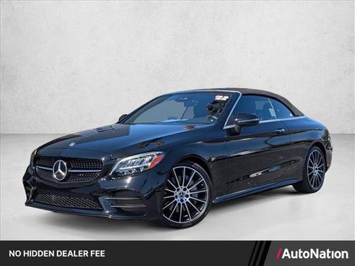 Black 2022 Mercedes-Benz C-Class Cabriolet