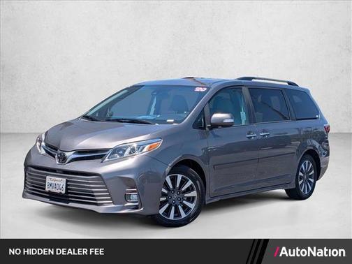 Predawn Gray Mica 2020 Toyota Sienna Limited