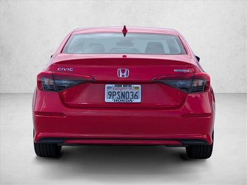 Rallye Red 2024 Honda Civic Touring