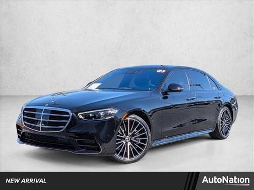 Black 2023 Mercedes-Benz S-Class 4MATIC