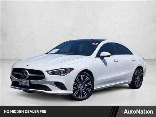 Polar White 2022 Mercedes-Benz CLA 250 Base