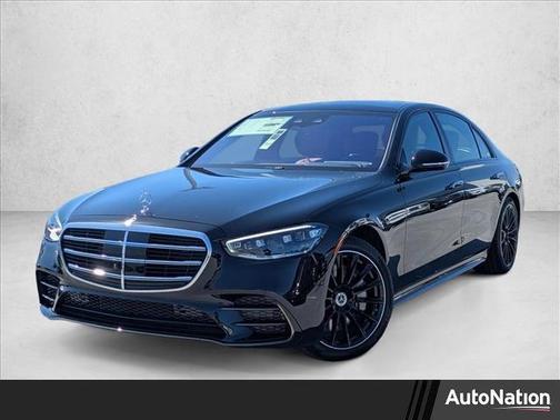 Black 2026 Mercedes-Benz S-Class 4MATIC