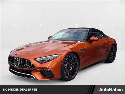 MANUFAKTUR Orange Flame Metallic 2024 Mercedes-Benz AMG SL 63 Base