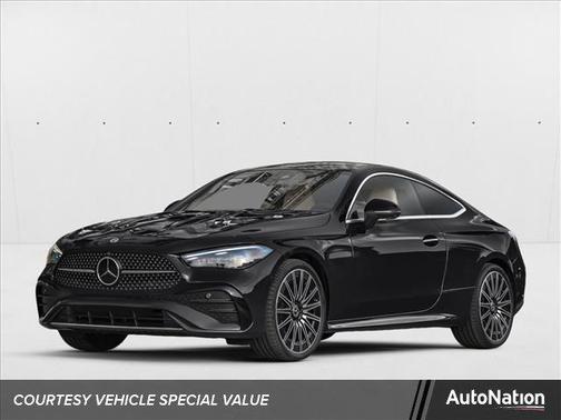 Black 2024 Mercedes-Benz CLE 300 4MATIC Coupe