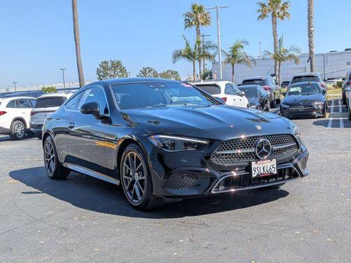 Black 2024 Mercedes-Benz CLE 300 4MATIC Coupe