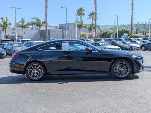 Black 2024 Mercedes-Benz CLE 300 4MATIC Coupe