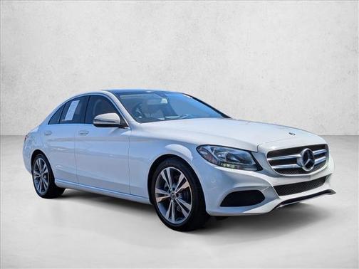 Polar White 2018 Mercedes-Benz C-Class C 300