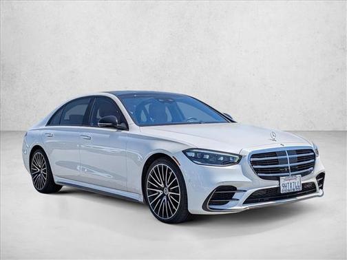MANUFAKTUR Diamond White 2023 Mercedes-Benz S-Class 4MATIC