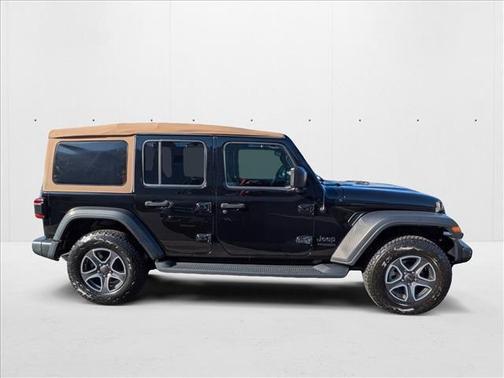 2020 Jeep Wrangler Unlimited Black and Tan 4X4