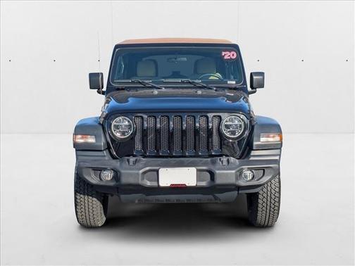 2020 Jeep Wrangler Unlimited Black and Tan 4X4