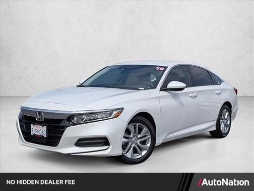 Platinum White Pearl 2019 Honda Accord LX