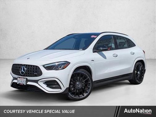 Polar White 2024 Mercedes-Benz AMG GLA 35 4MATIC
