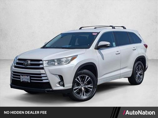 Blizzard Pearl 2018 Toyota Highlander LE Plus