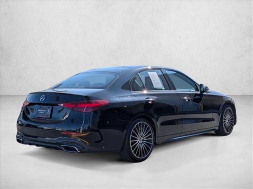Black 2023 Mercedes-Benz C-Class Sedan
