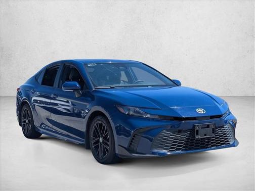 Reservoir Blue 2025 Toyota Camry SE