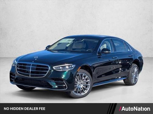 Emerald Green Metallic 2026 Mercedes-Benz S-Class 4MATIC