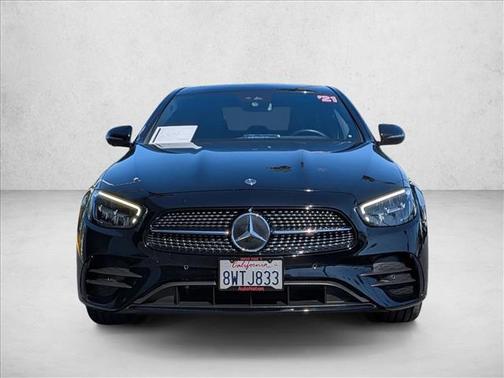 Black 2021 Mercedes-Benz E-Class 4MATIC
