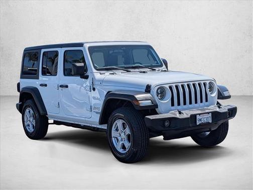 Bright White Clearcoat 2021 Jeep Wrangler Unlimited Sport
