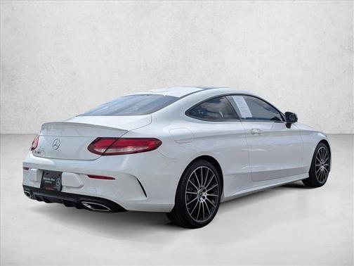 Polar White 2021 Mercedes-Benz C-Class Coupe
