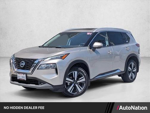Champagne Silver Metallic 2021 Nissan Rogue SL
