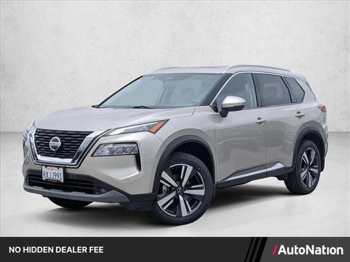Champagne Silver Metallic 2021 Nissan Rogue SL