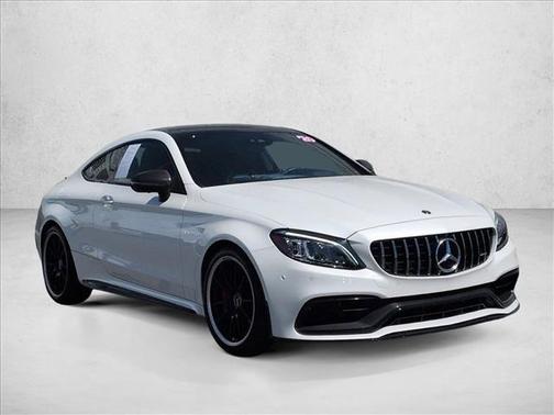 designo Diamond White Metallic 2020 Mercedes-Benz AMG C 63 S