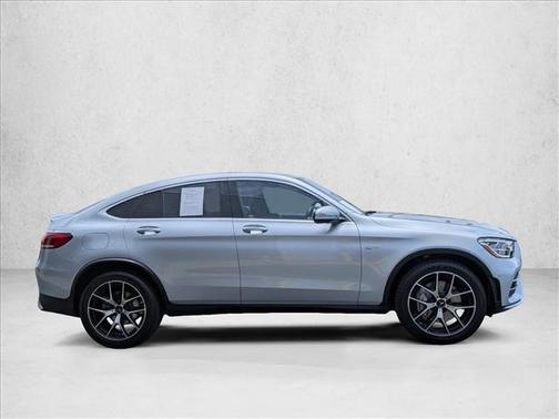 Cirrus Silver Metallic 2023 Mercedes-Benz AMG GLC 43 4MATIC Coupe