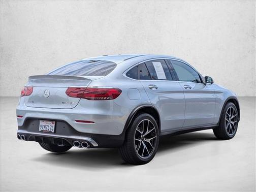 Cirrus Silver Metallic 2023 Mercedes-Benz AMG GLC 43 4MATIC Coupe