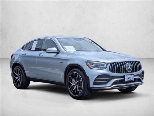 Cirrus Silver Metallic 2023 Mercedes-Benz AMG GLC 43 4MATIC Coupe