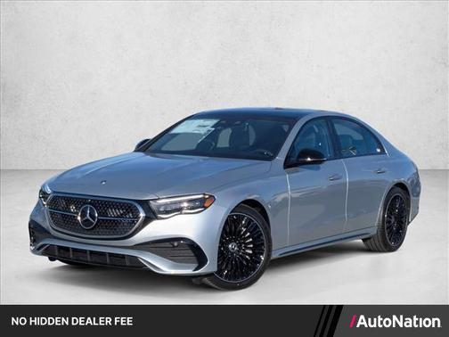 Cirrus Silver Metallic 2026 Mercedes-Benz E-Class 4MATIC