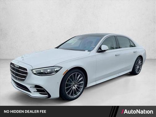 MANUFAKTUR Moonlight White Metallic 2026 Mercedes-Benz S-Class 4MATIC