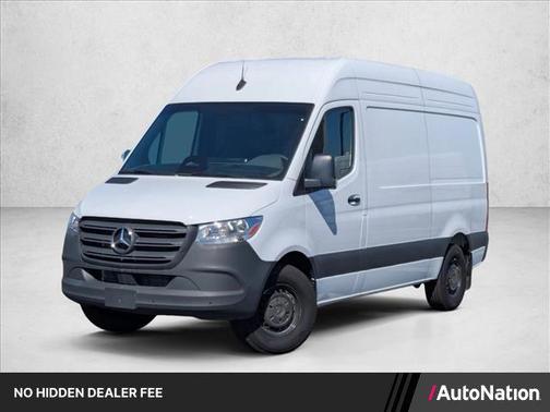 Arctic White 2025 Mercedes-Benz Sprinter 2500 Standard Roof