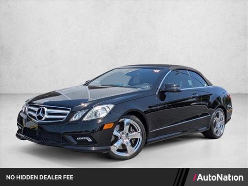 Black 2011 Mercedes-Benz E-Class E 550