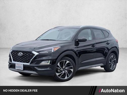 Black Noir Pearl 2020 Hyundai TUCSON Sport