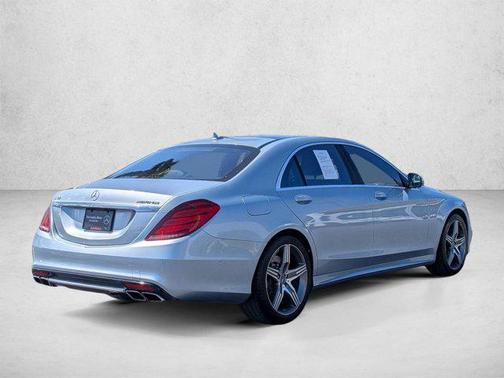 Diamond Silver Metallic 2014 Mercedes-Benz S-Class 4MATIC