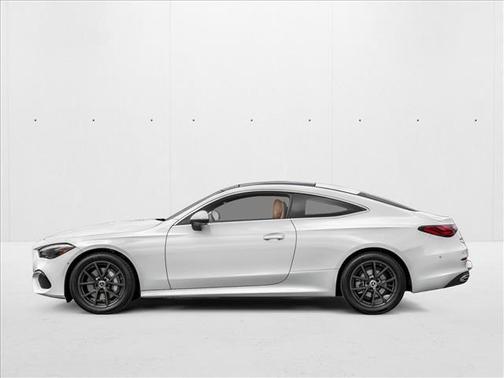 Polar White 2026 Mercedes-Benz CLE 300 4MATIC Coupe
