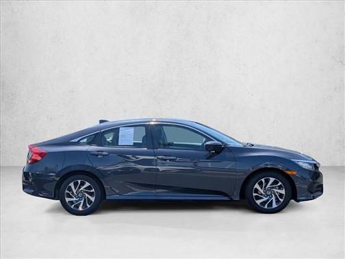 Cosmic Blue Metallic 2018 Honda Civic EX