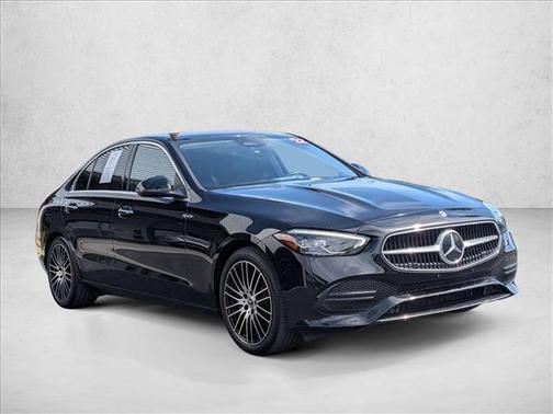 Black 2022 Mercedes-Benz C-Class Sedan