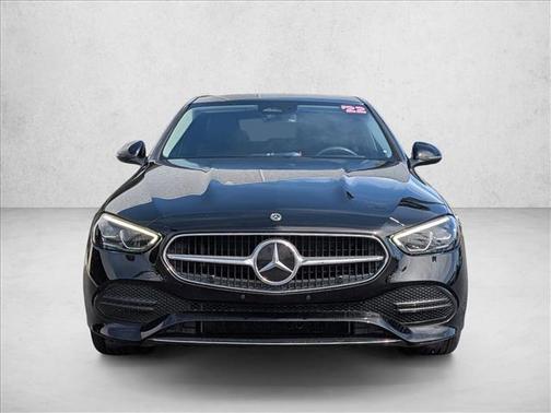 Black 2022 Mercedes-Benz C-Class Sedan