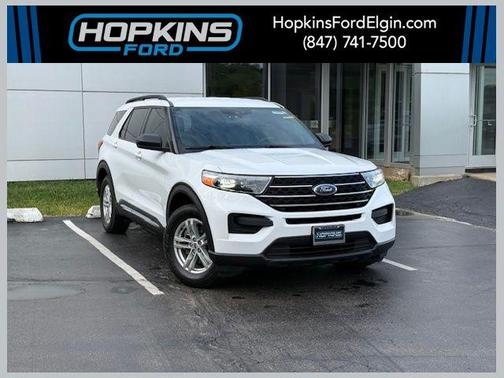 Oxford White 2020 Ford Explorer XLT