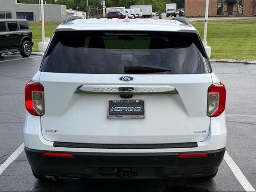 Oxford White 2020 Ford Explorer XLT