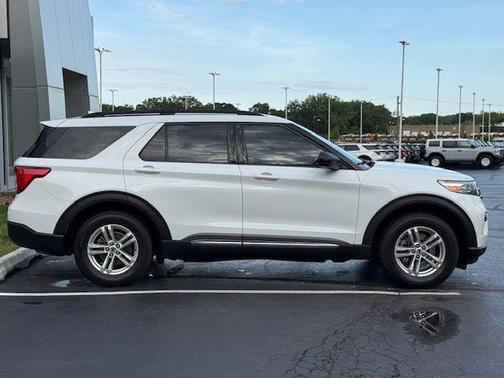 Oxford White 2020 Ford Explorer XLT