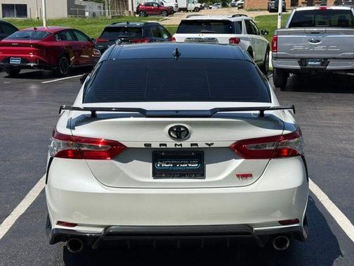 Midnight Black Metallic 2020 Toyota Camry TRD V6