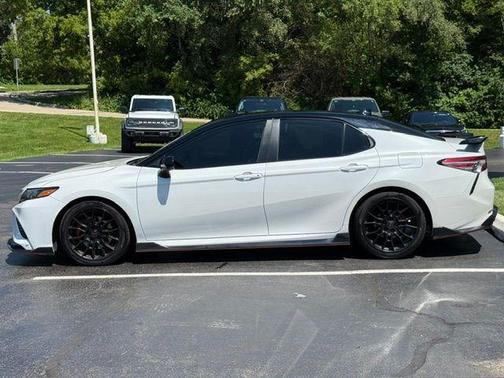 Midnight Black Metallic 2020 Toyota Camry TRD V6