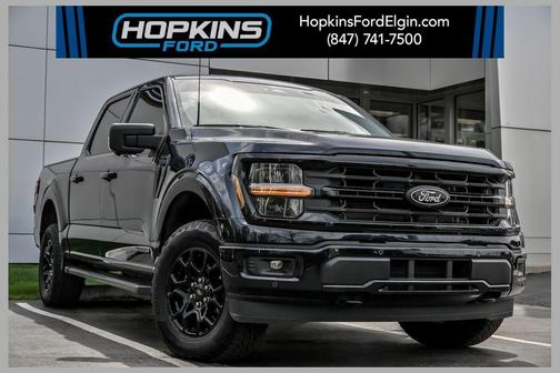 Antimatter Blue Metallic 2024 Ford F-150 XLT