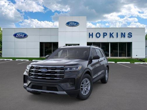Agate Black Metallic 2026 Ford Explorer Active