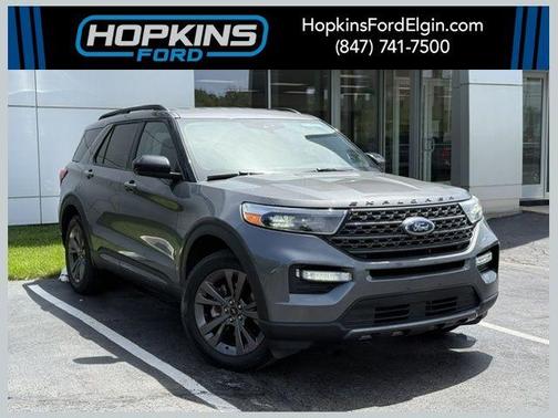 Carbonized Gray Metallic 2023 Ford Explorer XLT