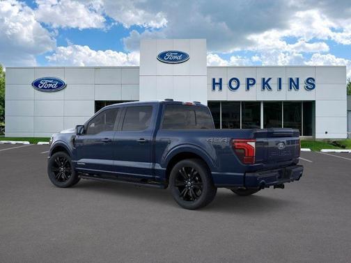 Antimatter Blue Metallic 2026 Ford F-150 Lariat