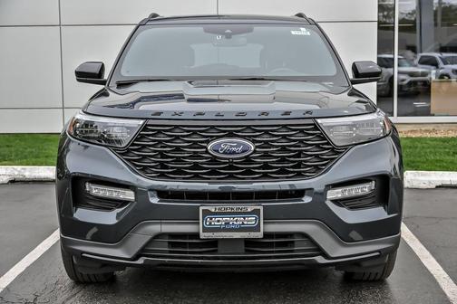 Stone Blue Metallic 2023 Ford Explorer ST-Line