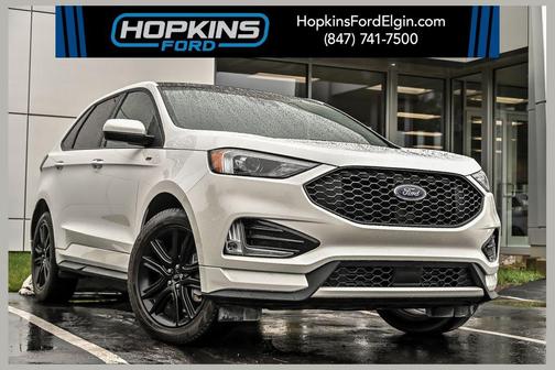 Star White 2023 Ford Edge ST Line